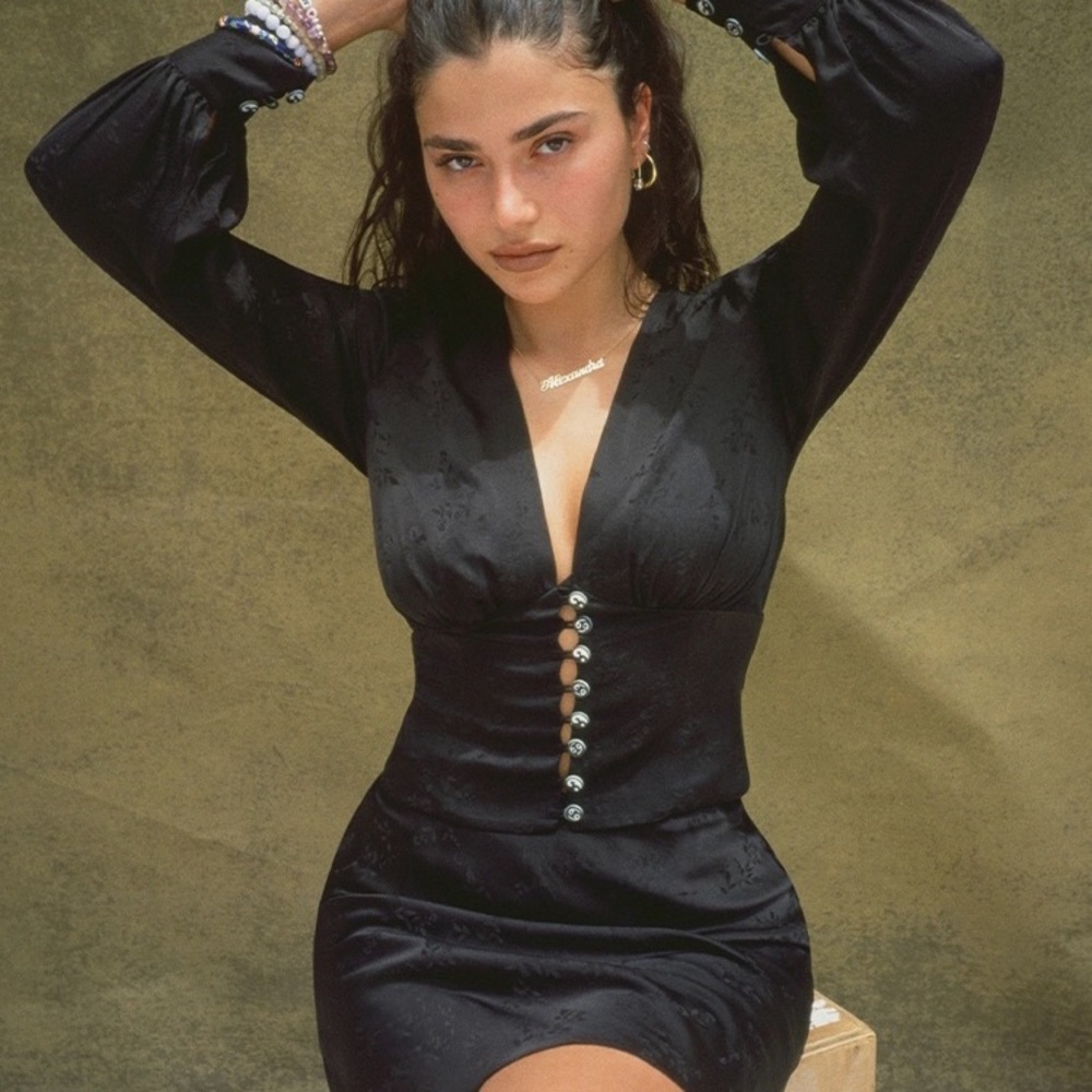 Réalisation Par KAIA TOP XXS VOODO SILK